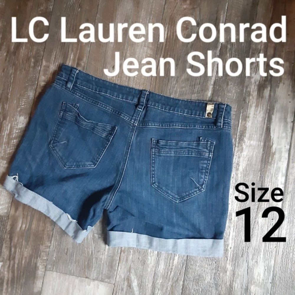 LC Lauren Conrad Jean Shorts Size 12
